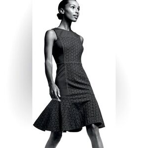 J. Crew Collection Black Lace Dress Size 16